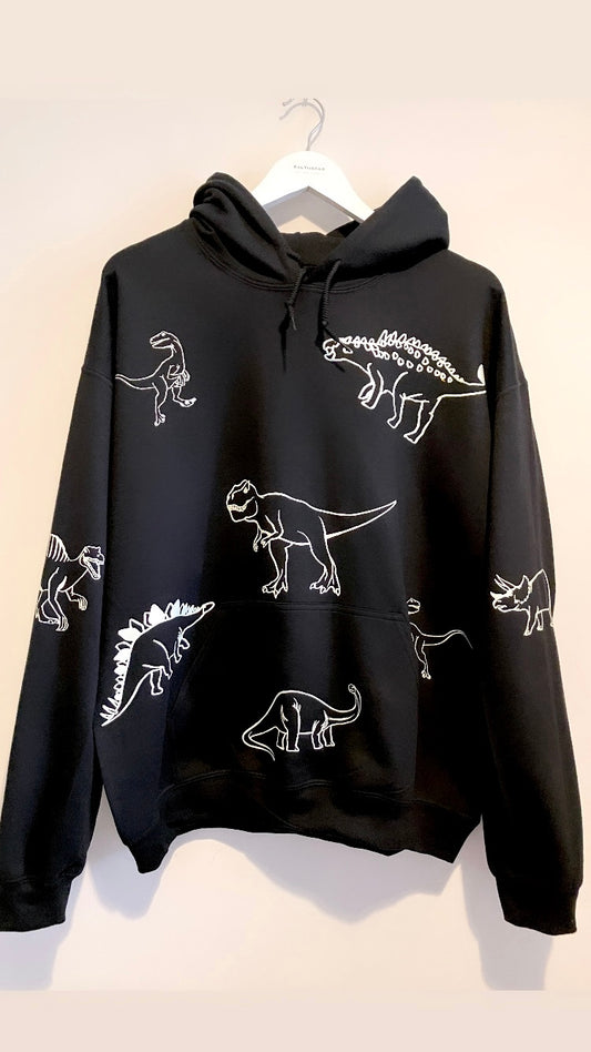 Mega Dinsoaur Glow in the Dark hoody - special edition