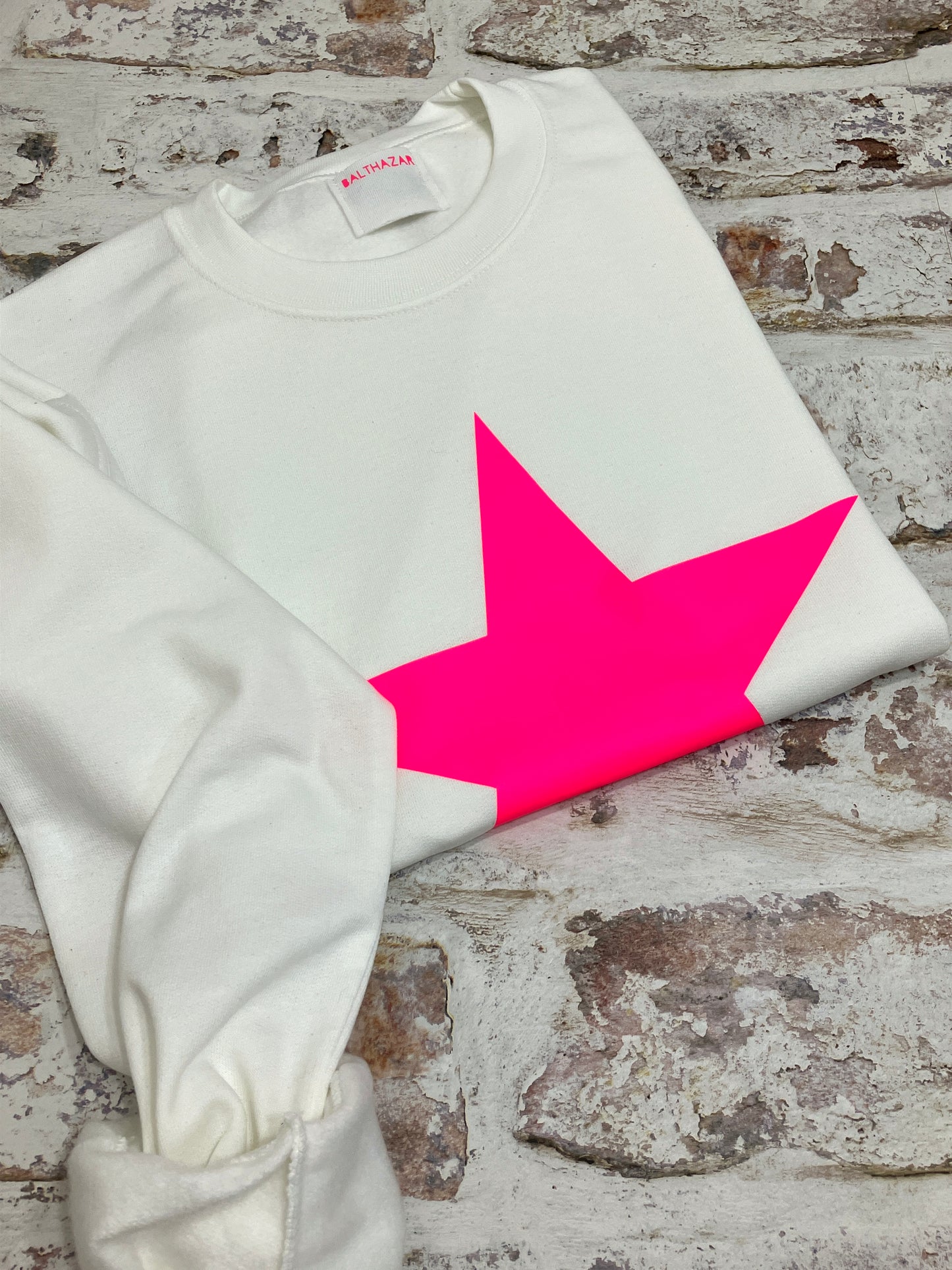 MEGA star sweatshirt- customisable