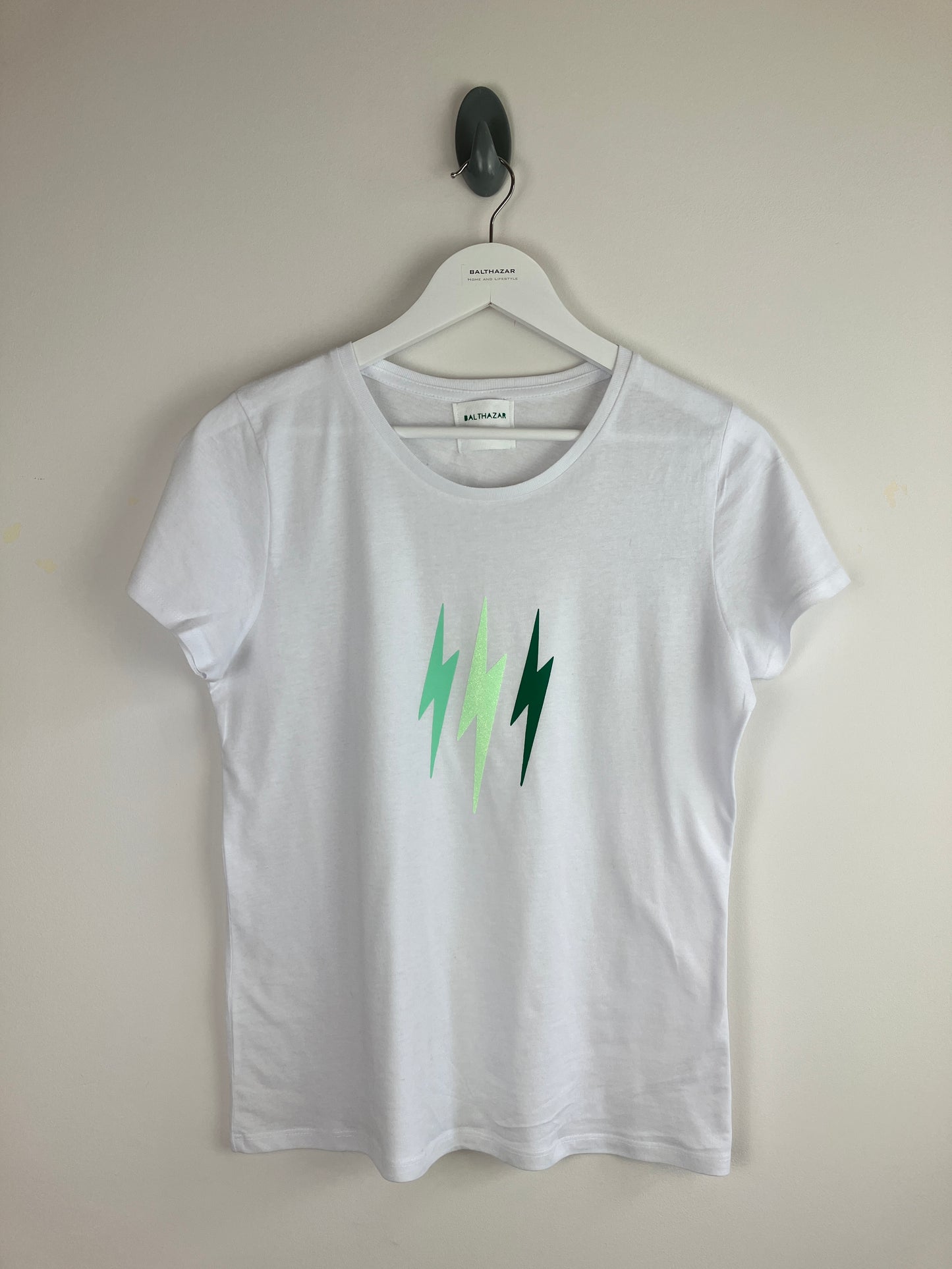 Glitter mix lightning bolt trio t-shirt