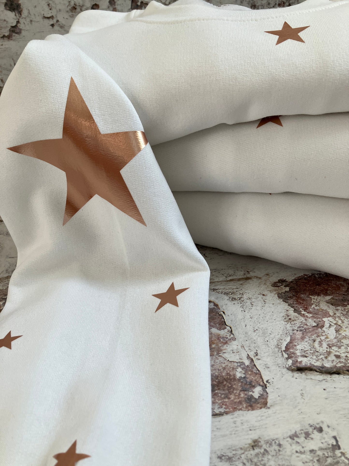 Star sleeved sweatshirt