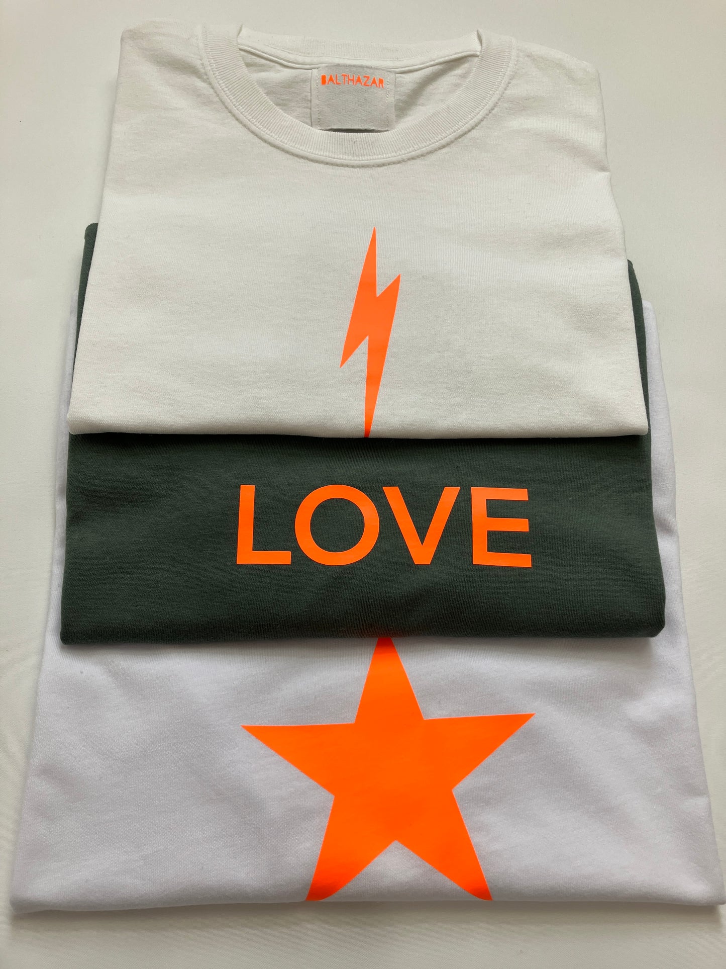 Neon lightning bolt t-shirt