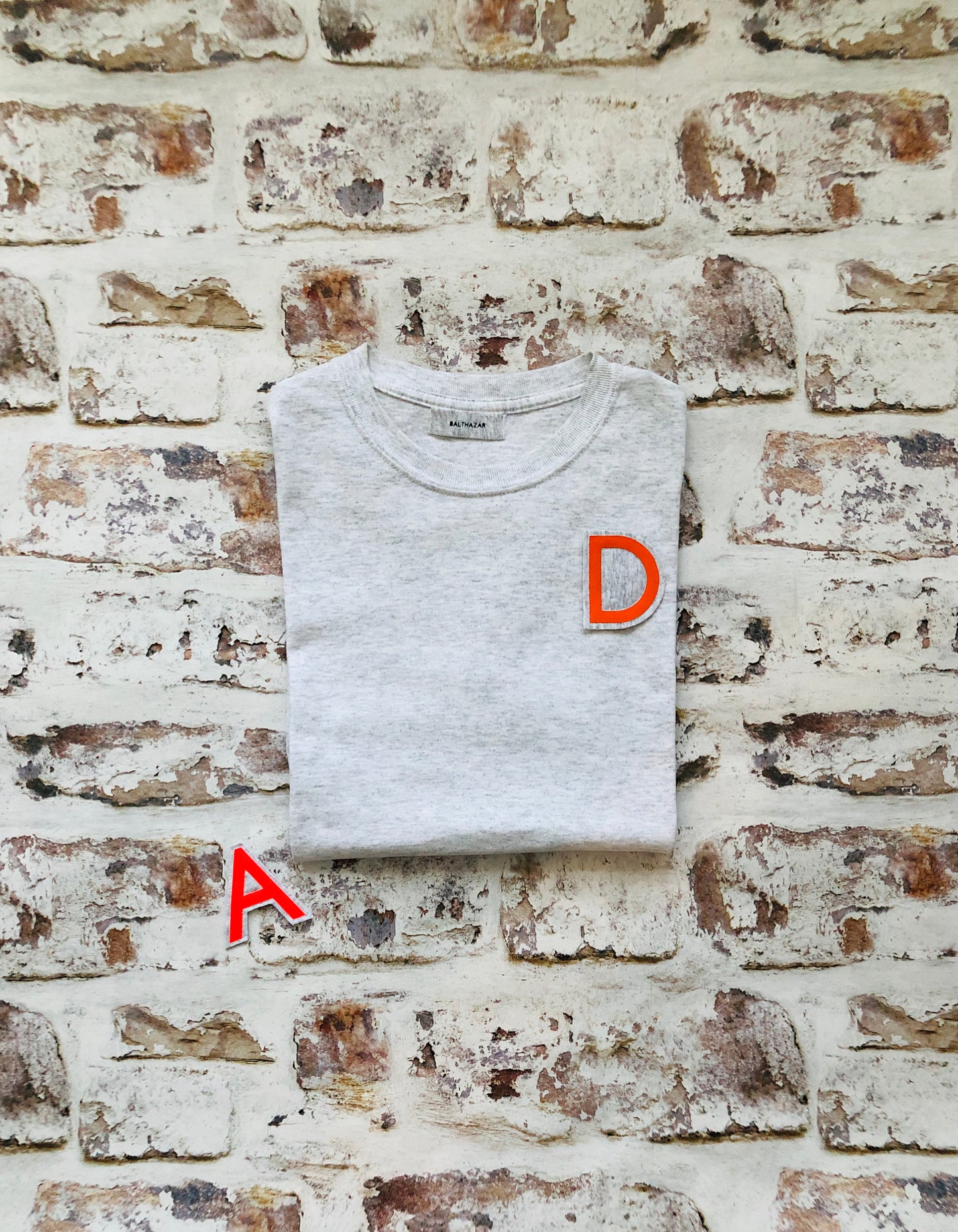 Customised Varsity style Initial sweatshirt