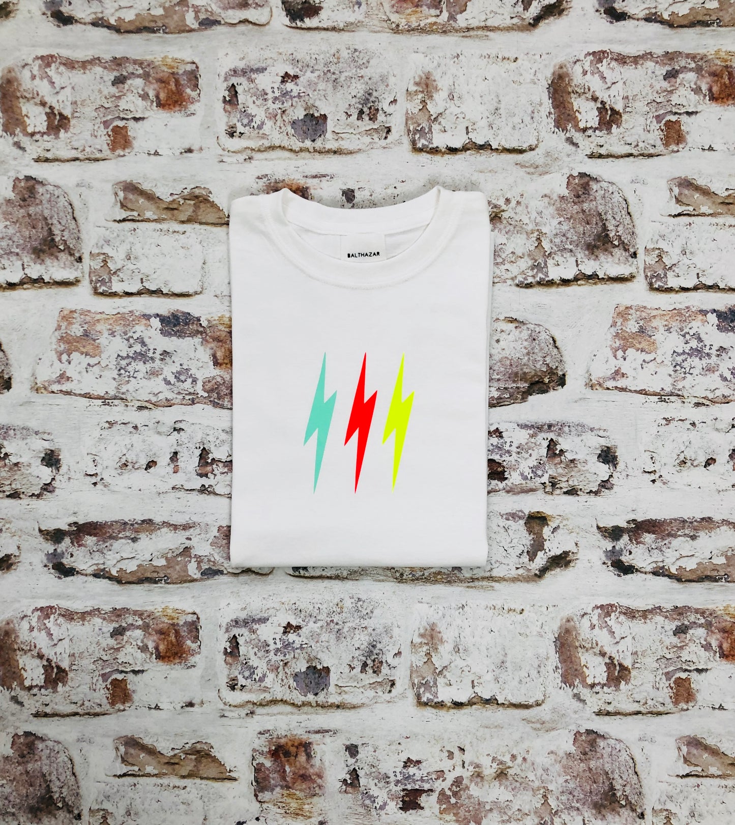 Neon Lightning bolt t-shirt - Trio