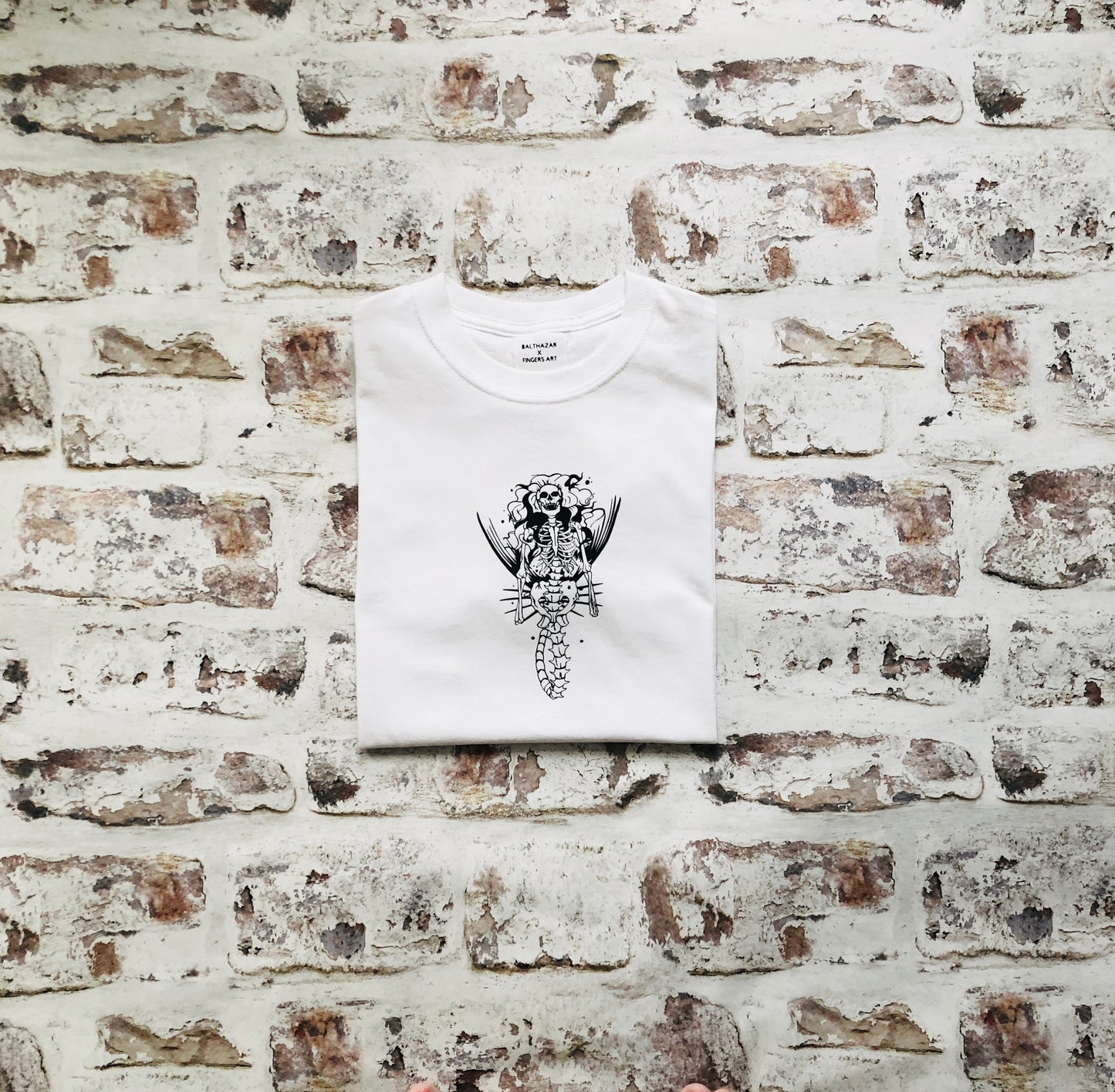 Skeleton Mermaid T-shirt