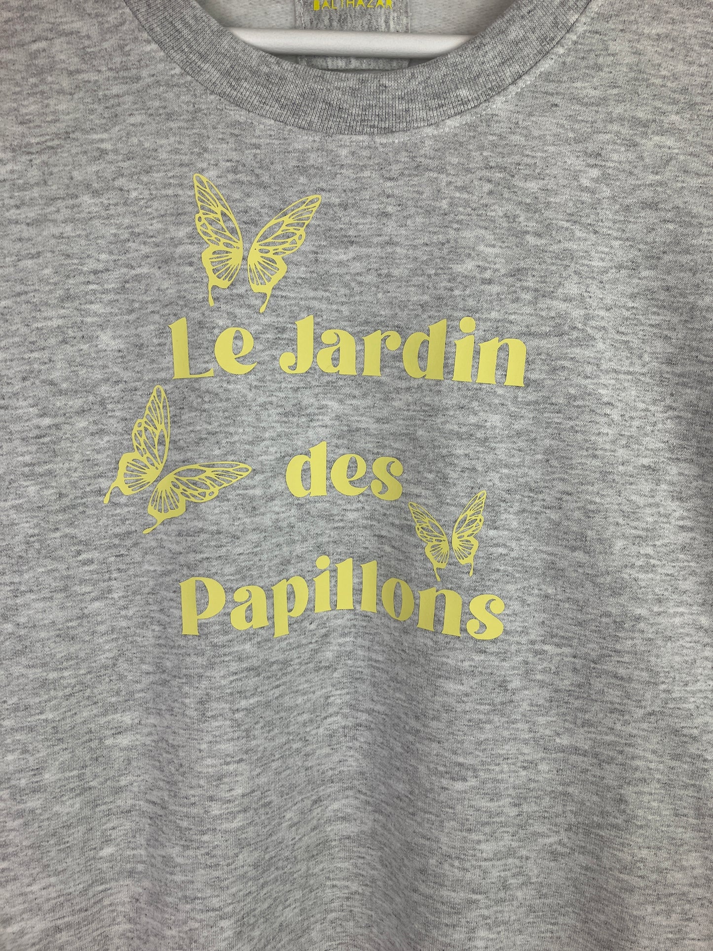 The Butterfly Garden sweatshirt - Grey Medium sample