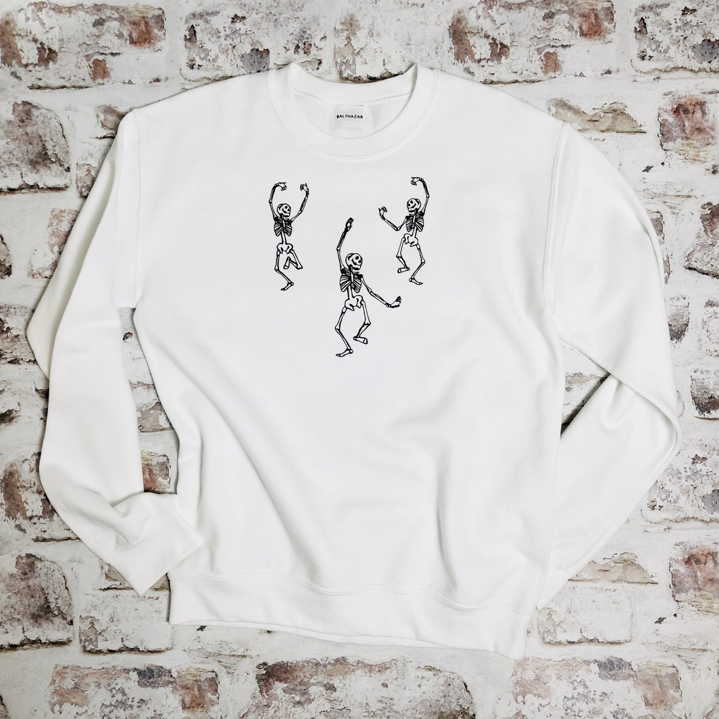 Dancing skeleton trio sweatshirt