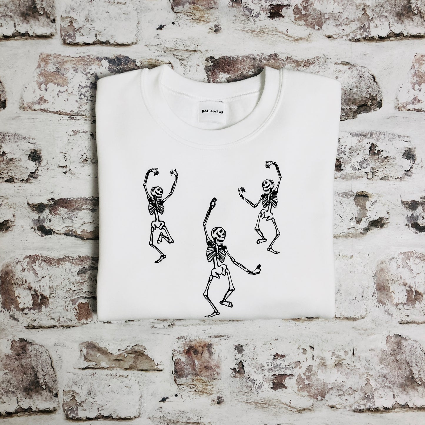 Dancing skeleton trio sweatshirt