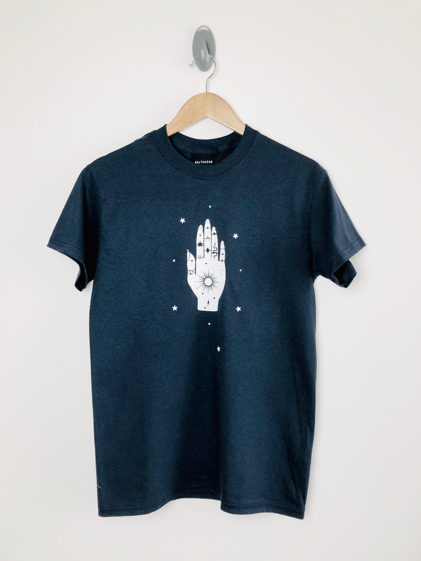 Jewelled Palm t-shirt - Celestial- Occult