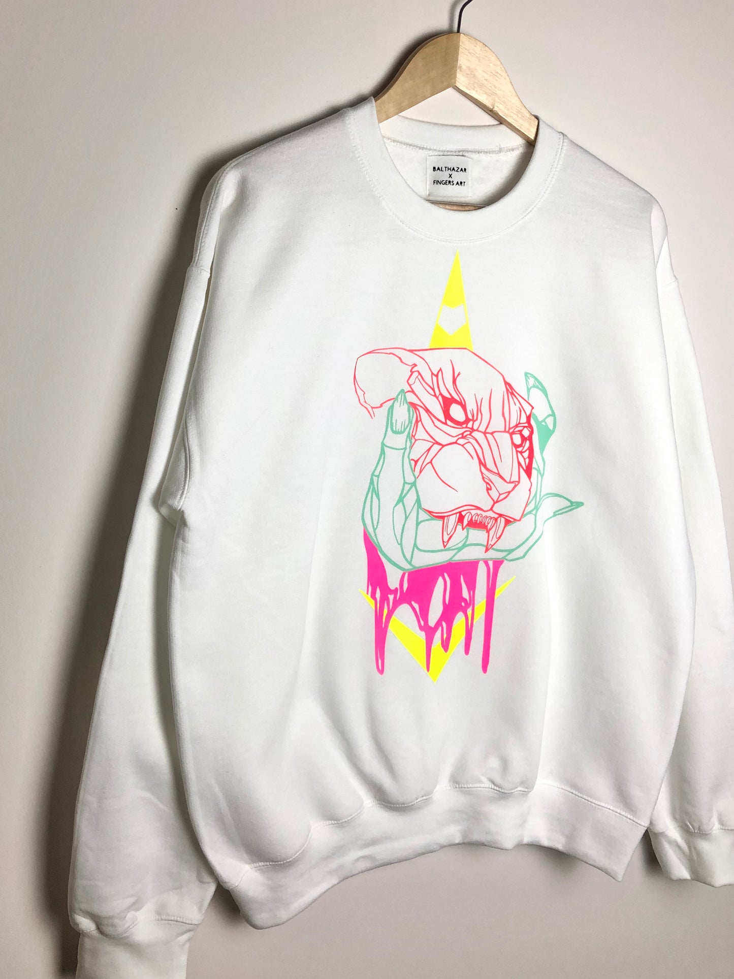 Neon Jaguar sweatshirt