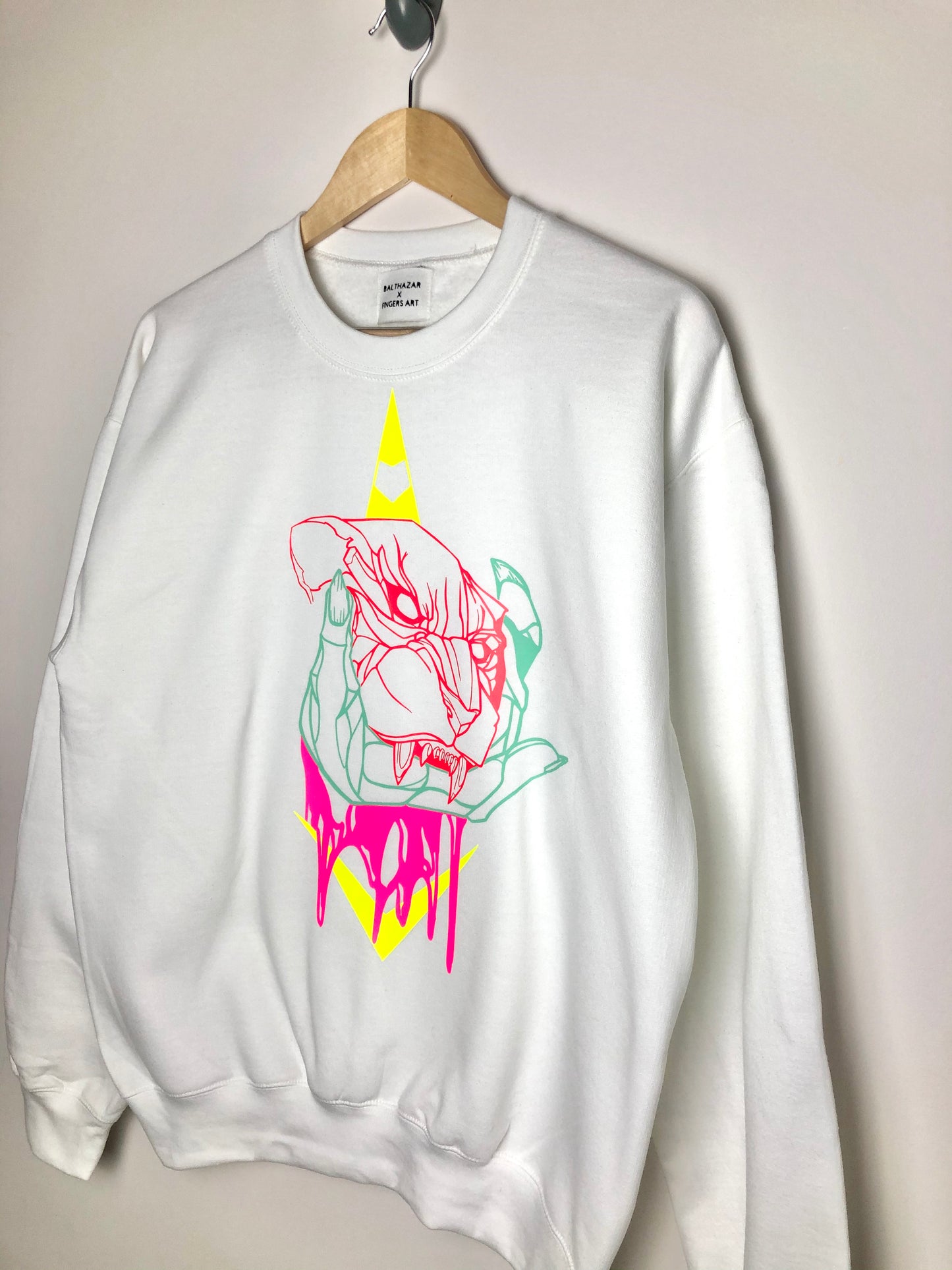 Neon Jaguar sweatshirt