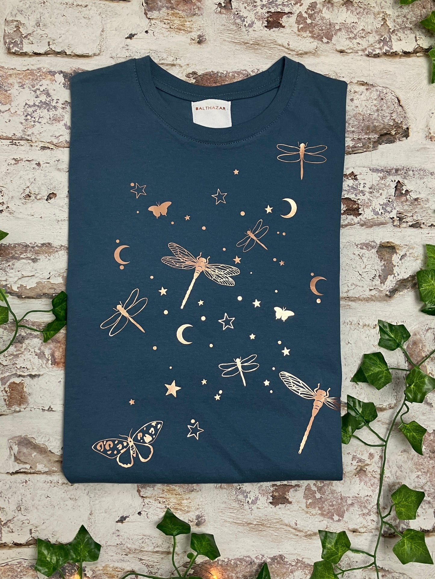 Midnight garden t-shirt - customisable