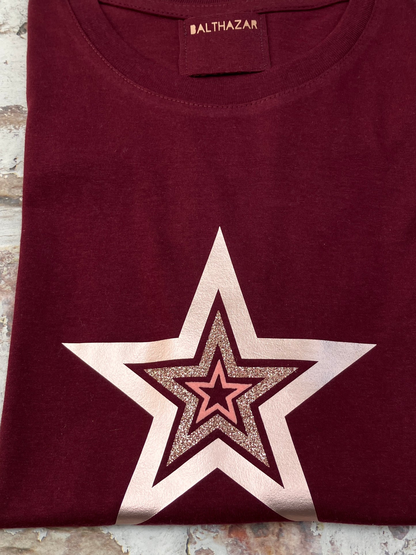 Triple star t-shirt - customisable