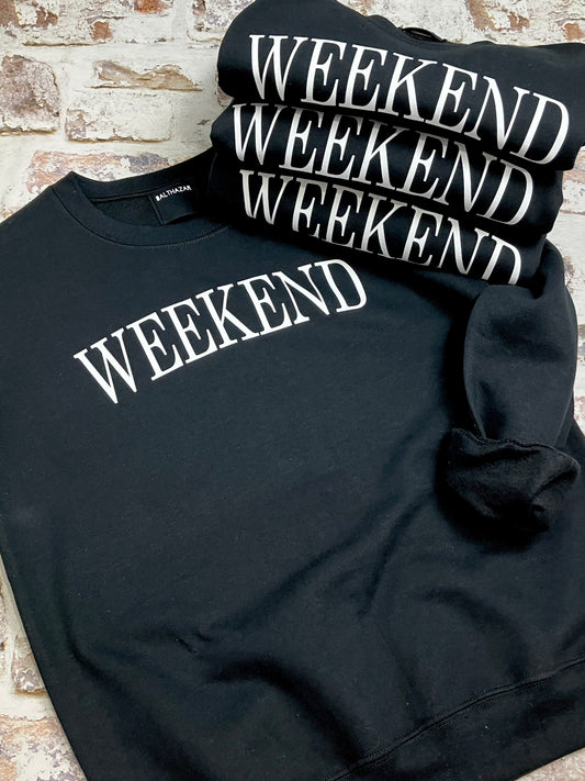 Weekend sweatshirt - Black Medium Sample