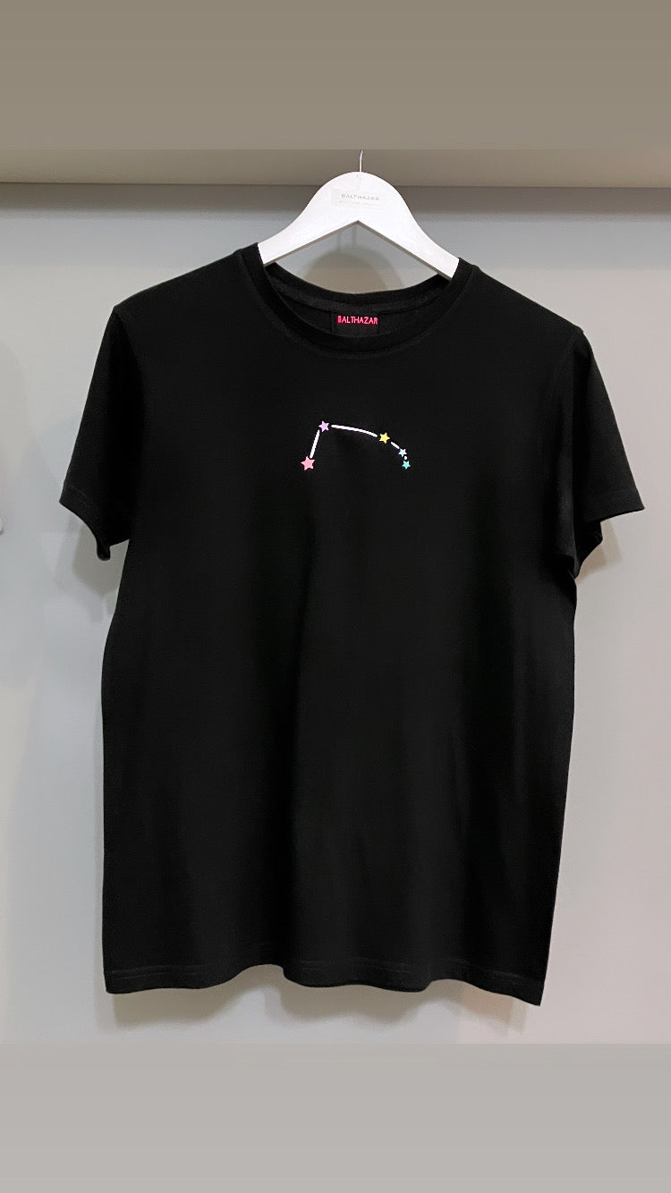 Pastel constellation t-shirt - customised zodiac tee