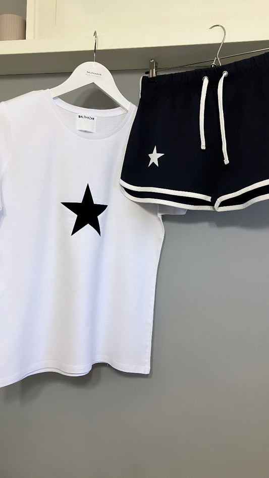 Star shorts - customisable retro style summer shorts