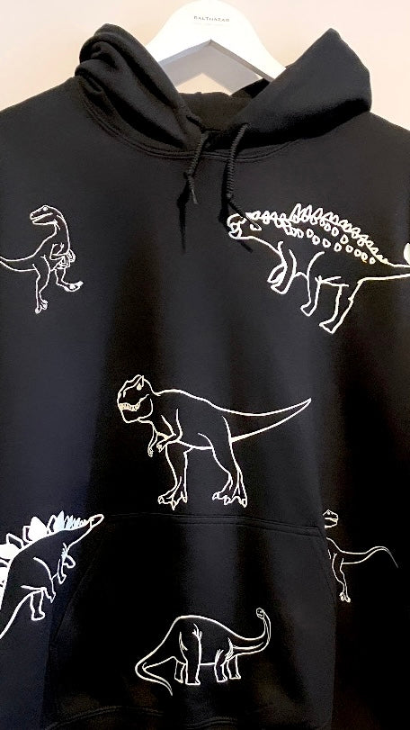 Mega Dinsoaur Glow in the Dark hoody - special edition