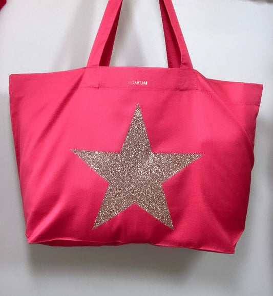 Mega Star Organic shopper - Customise your Beach bag- Yoga