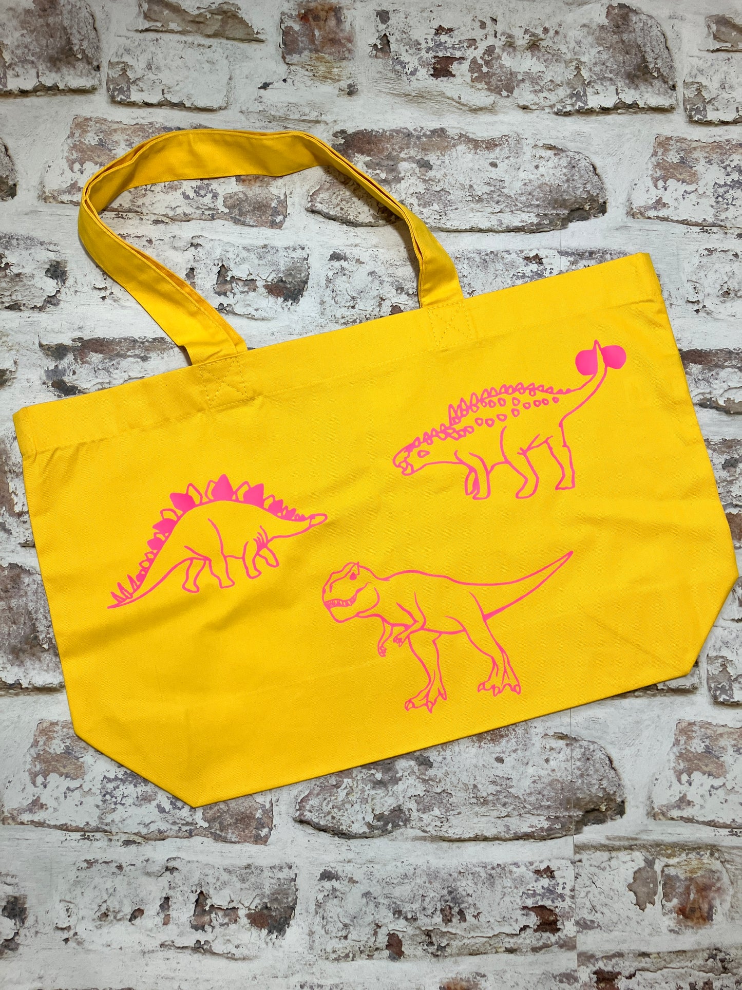 Mega Dinosaur Organic shopper - customiseable