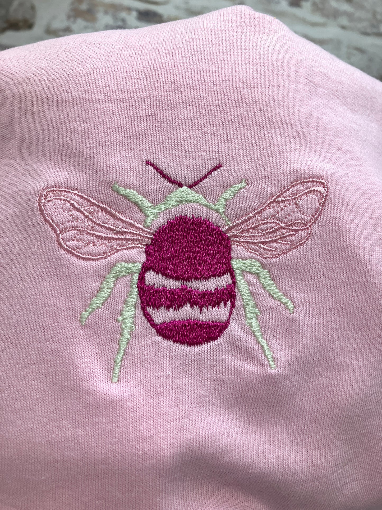 Embroidered Bee t-shirt - customisable