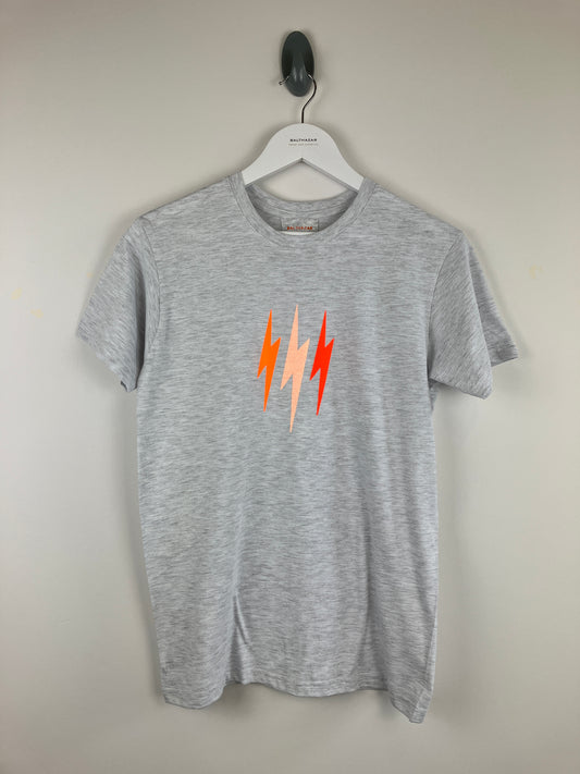 Glitter mix lightning bolt trio t-shirt