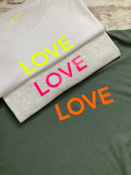 Neon Love t-shirt