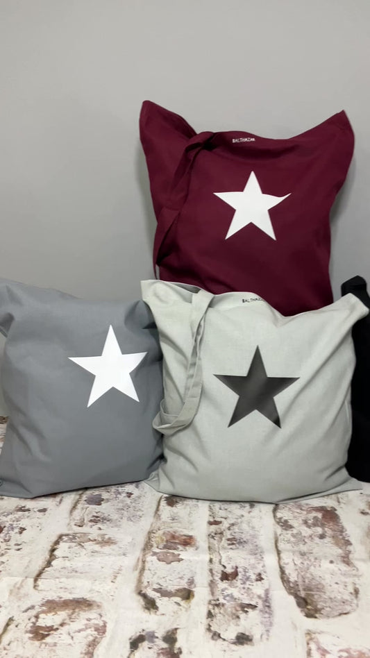 Star tote bag - customisable shopper