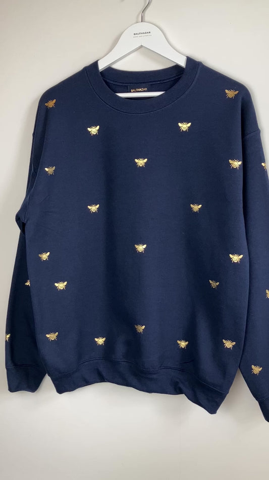 Miniature Bee sweatshirt- customisable