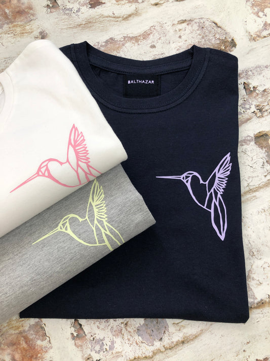 Pastel hummingbird t-shirt