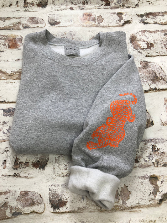 Talisman Tiger sleeved sweatshirt