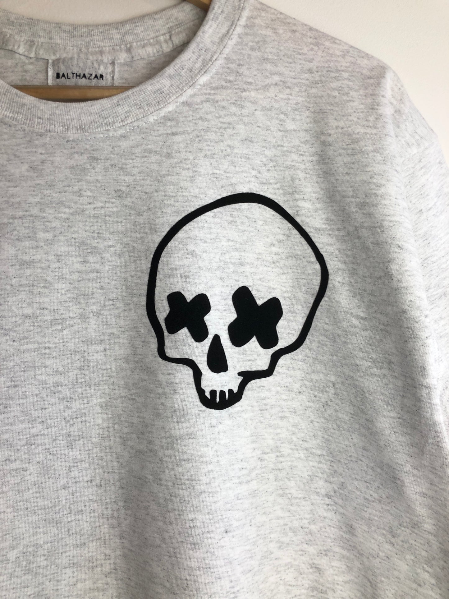 Cross eyed skull t-shirt