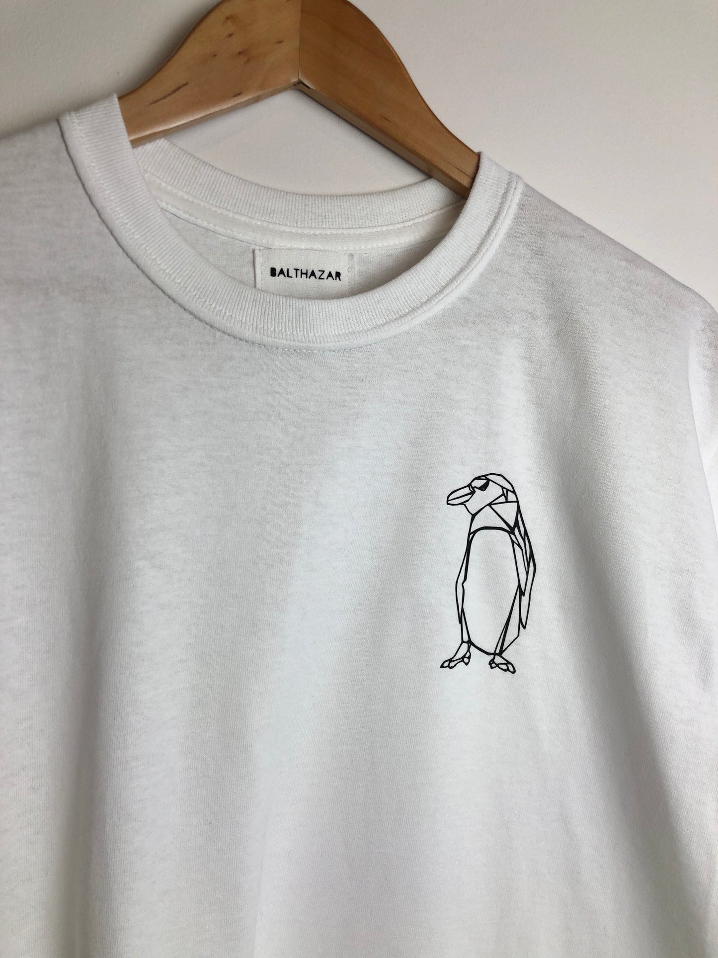 Origami Penguin t-shirt