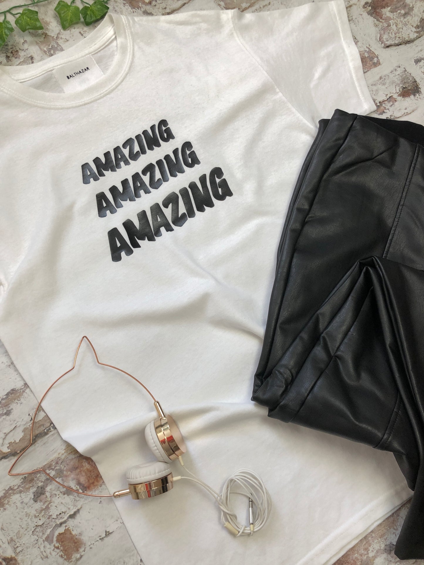 Amazing text Graphic t-shirt