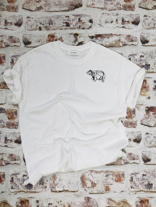 Small Origami Bear T-shirt