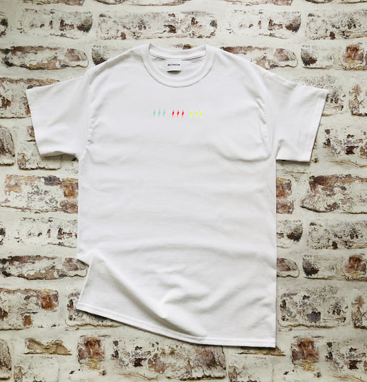 Mini Neon Lightning bolt t-shirt - Trio