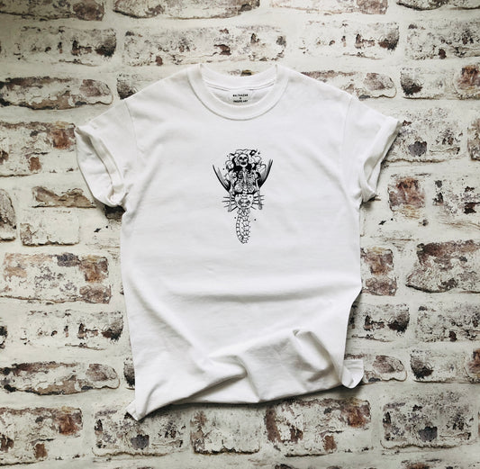 Skeleton Mermaid T-shirt