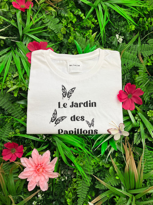 The Butterfly garden t-shirt - Le Jardin des Papillons