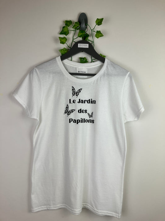 The Butterfly garden t-shirt - Le Jardin des Papillons