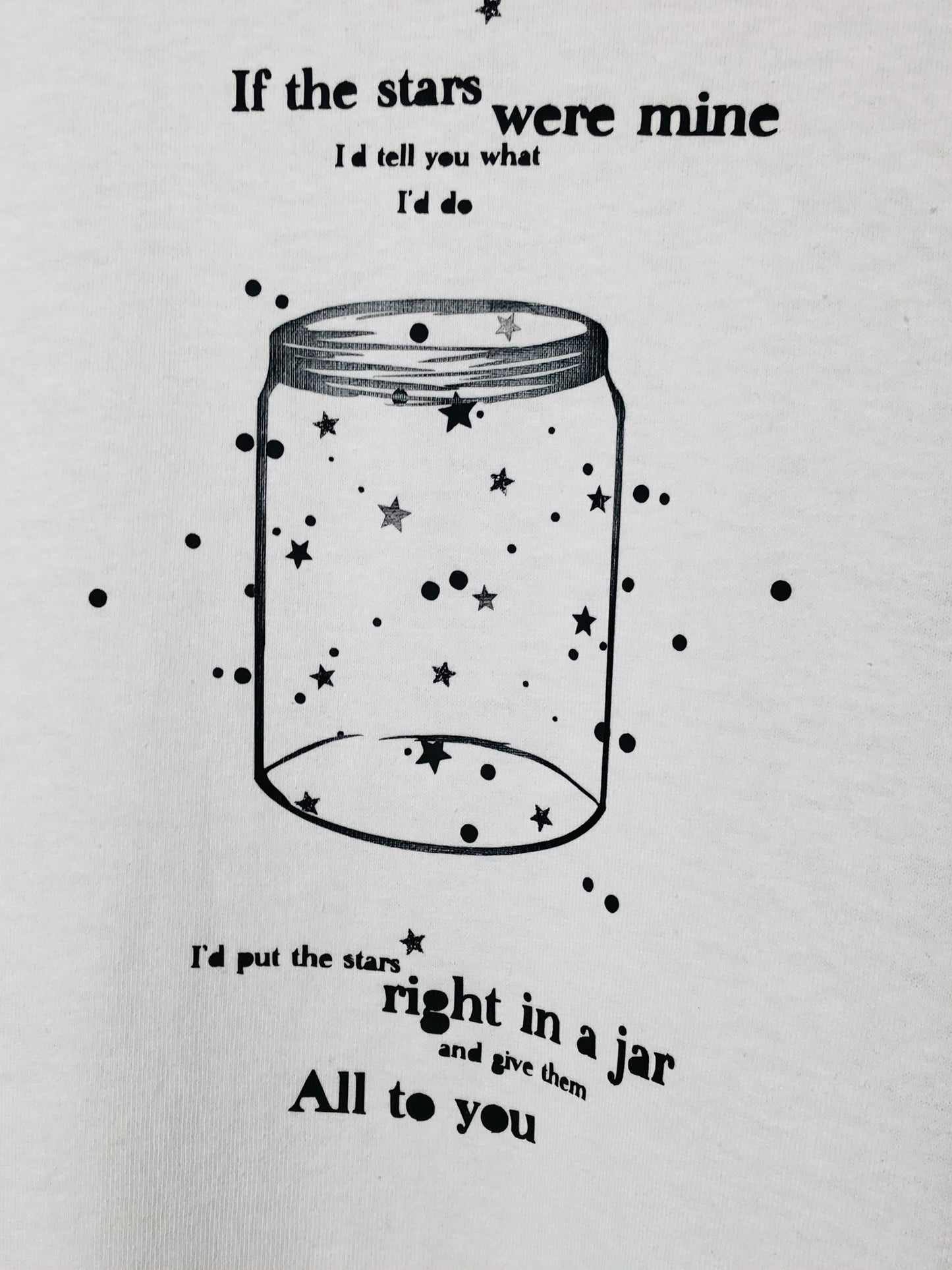 If the stars were mine t-shirt