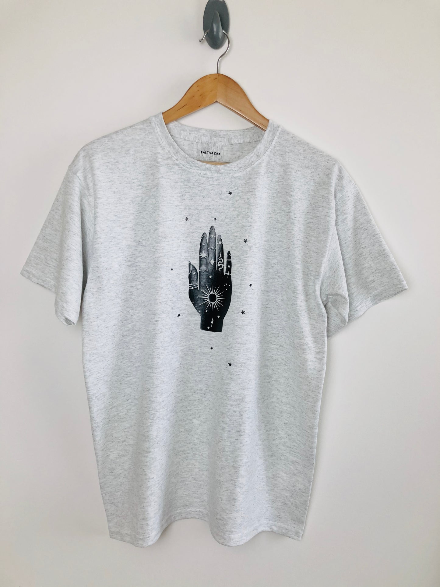 Jewelled Palm t-shirt - Celestial- Occult