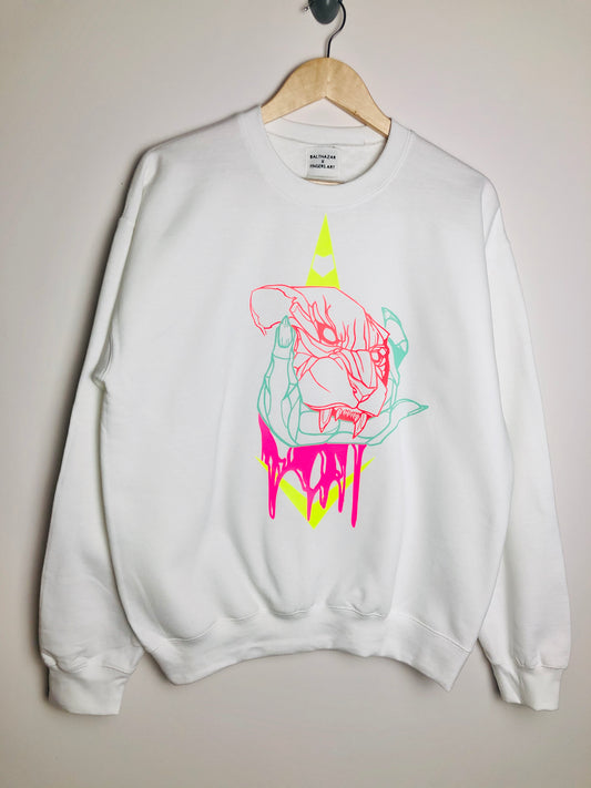 Neon Jaguar sweatshirt