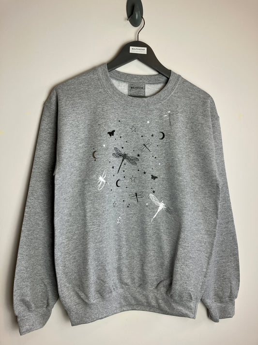 Outline Dragonfly spray sweatshirt- Customisable