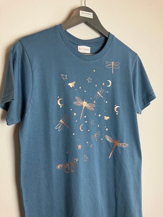 Midnight garden t-shirt - customisable