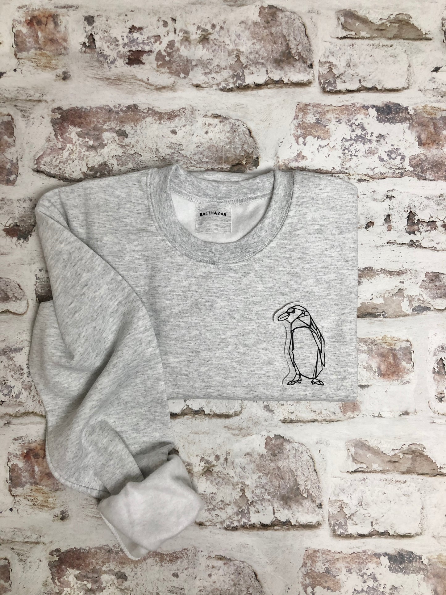 Origami Penguin sweatshirt