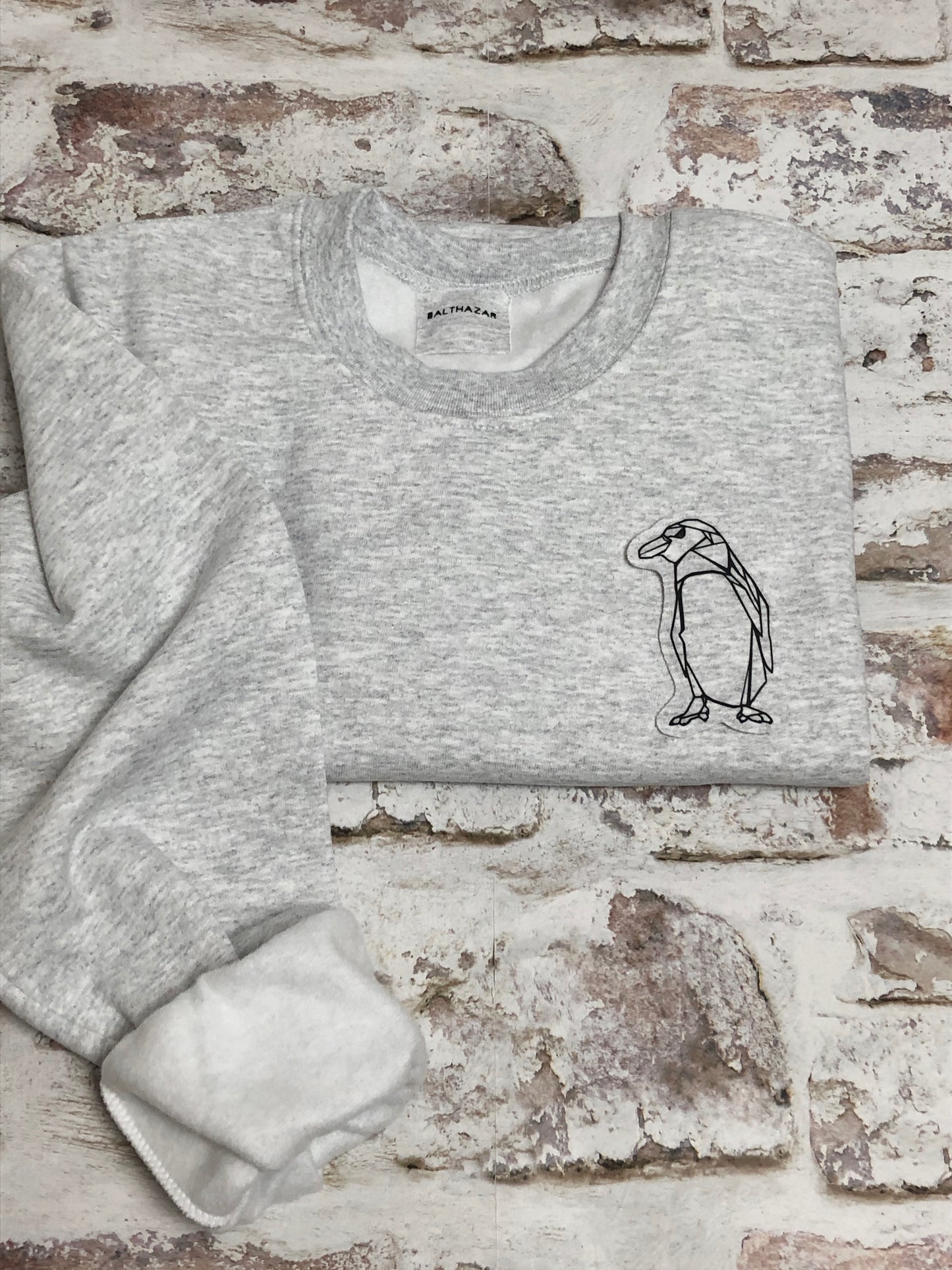 Origami Penguin sweatshirt