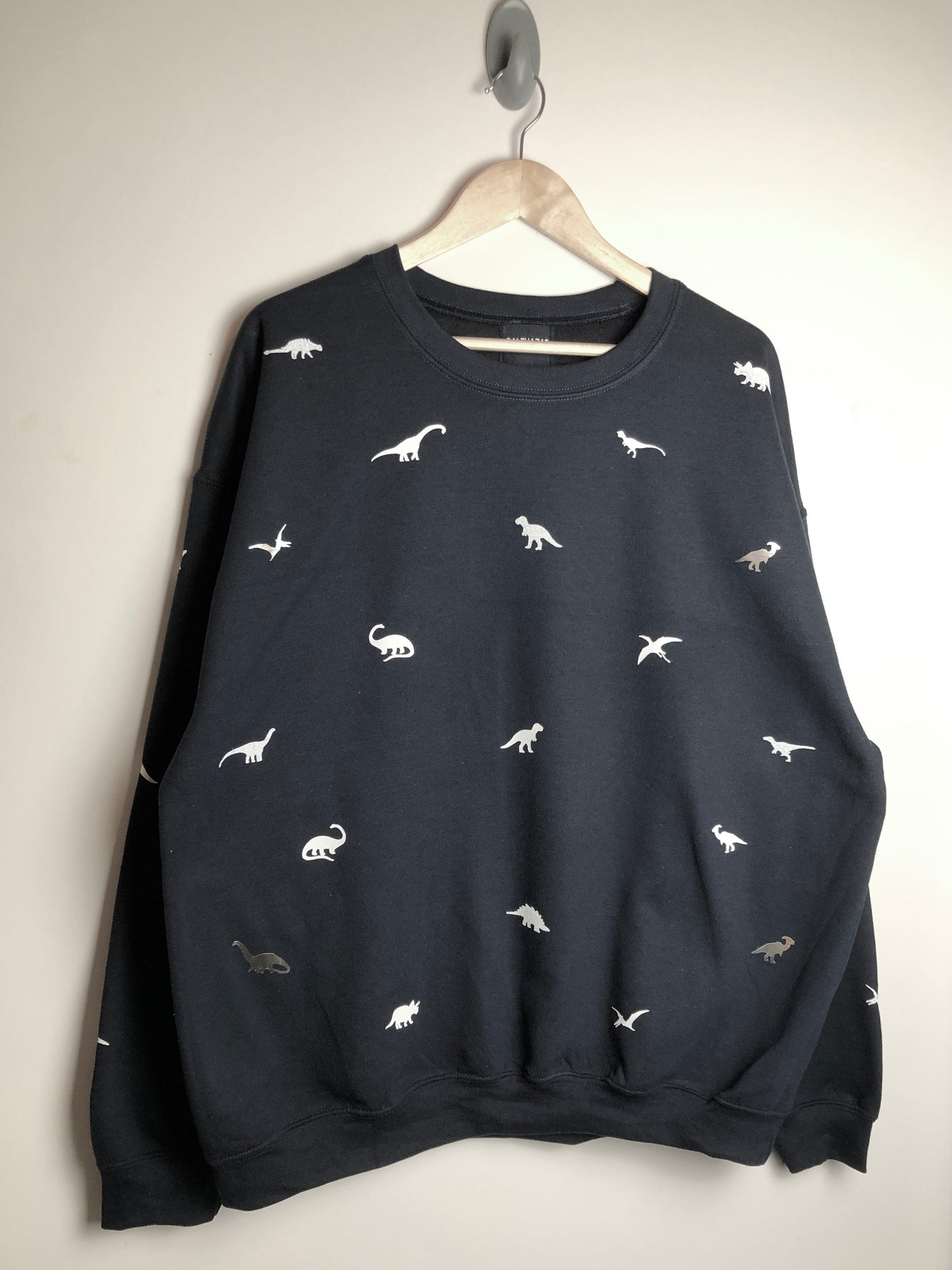 Miniature dinosaur sweatshirt