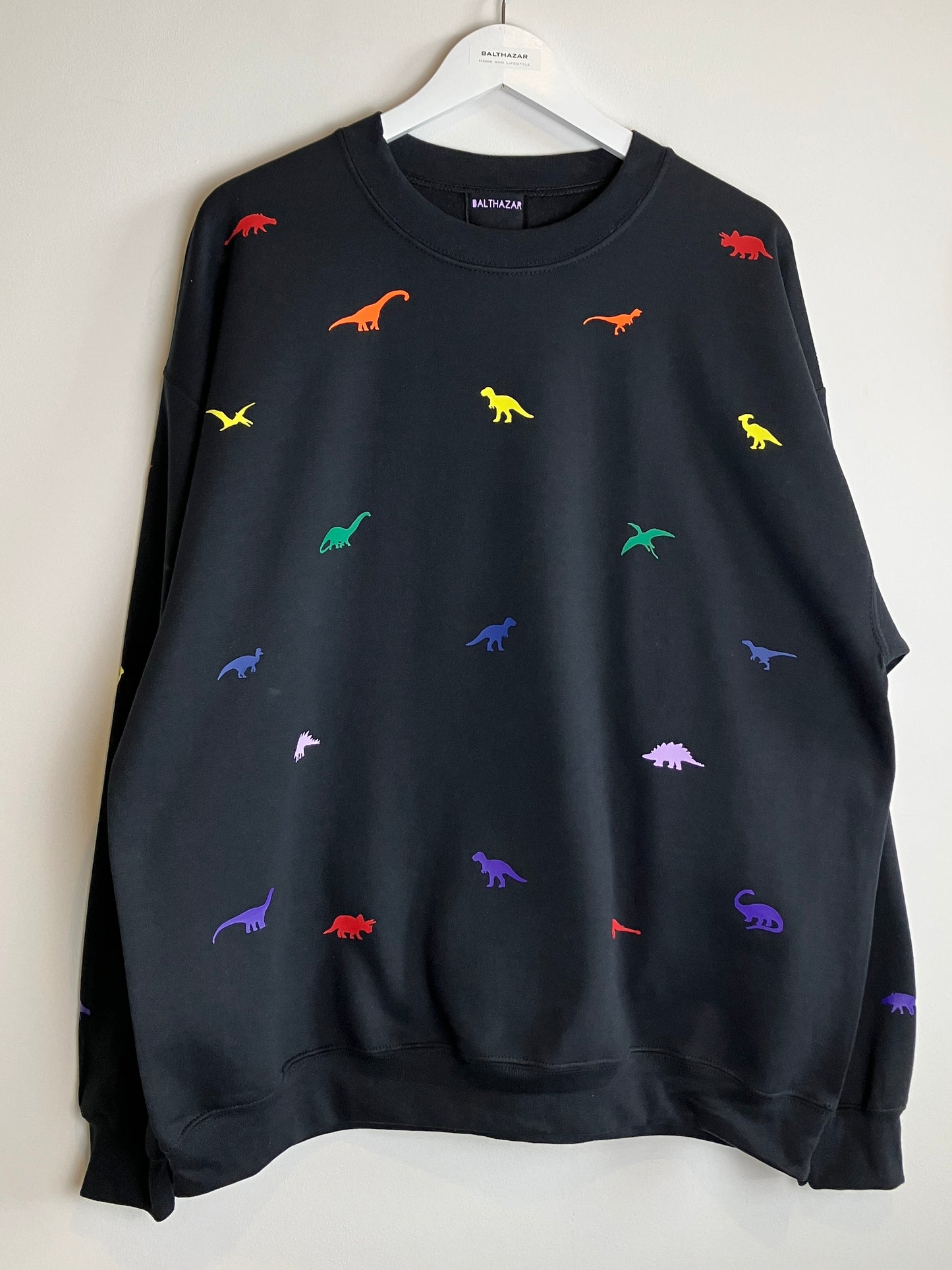 Miniature dinosaur sweatshirt