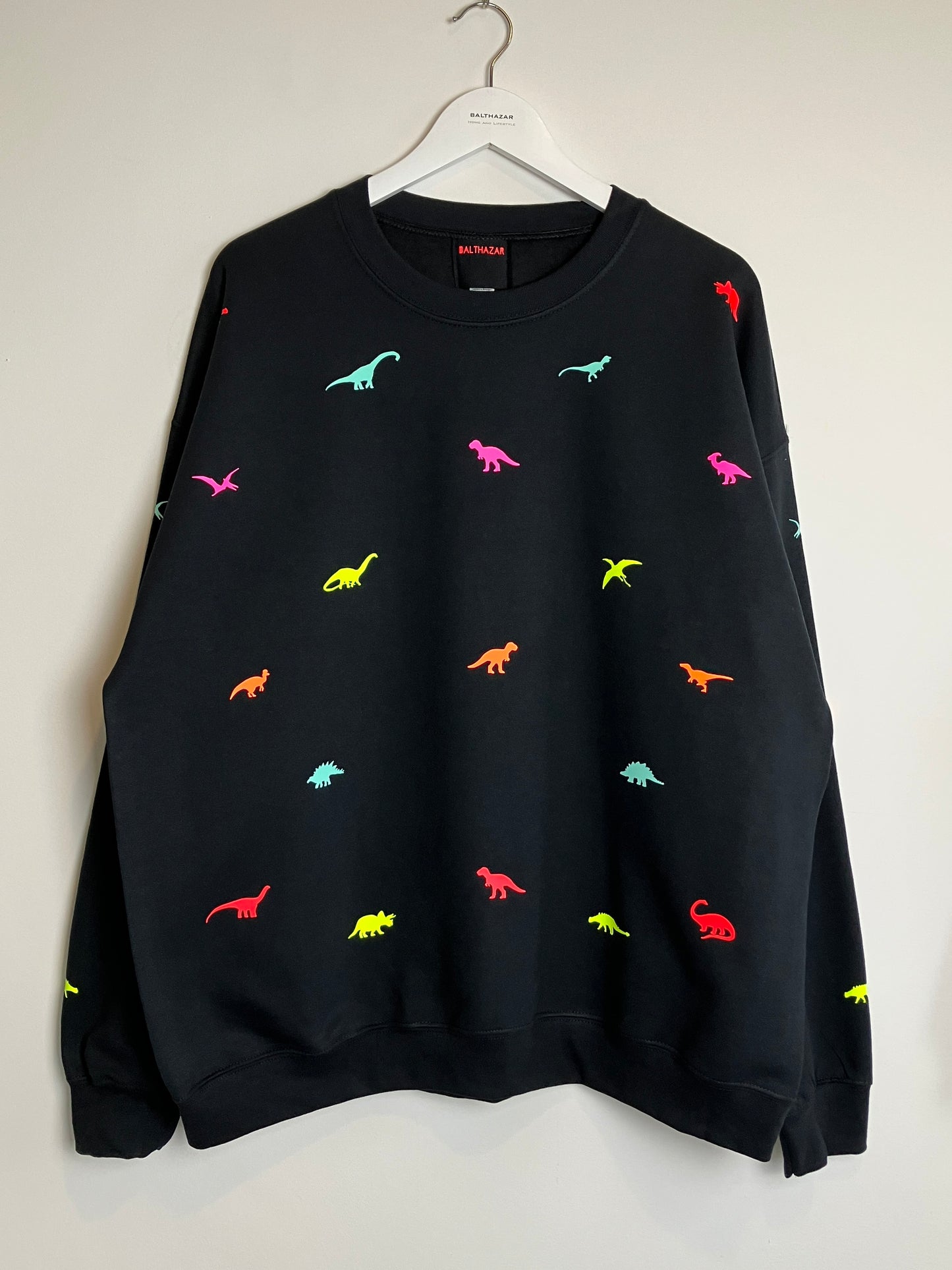 Miniature dinosaur sweatshirt