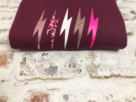 LOVE mix lightning bolt hoody