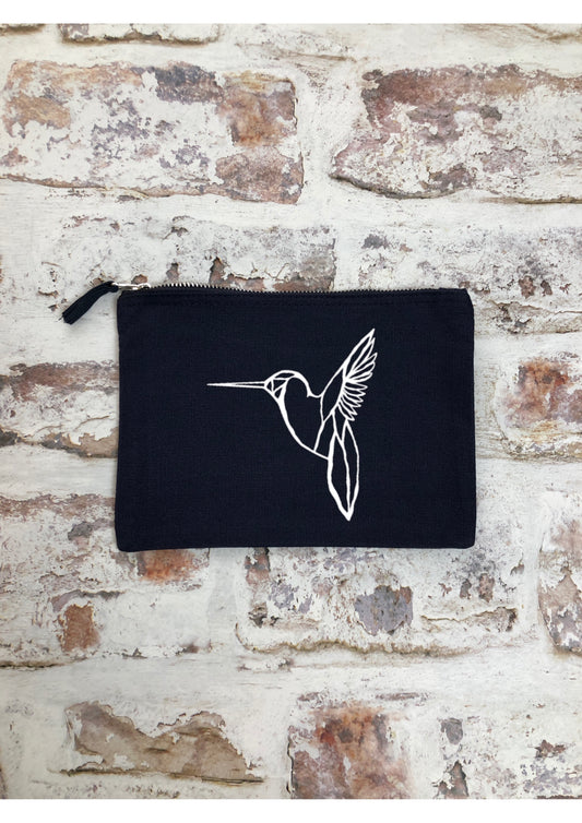 Origami Hummingbird Pouch