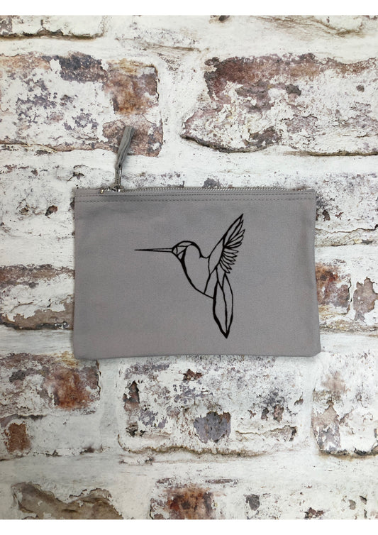 Origami Hummingbird Pouch